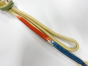 未使用品　正絹　手組帯締め